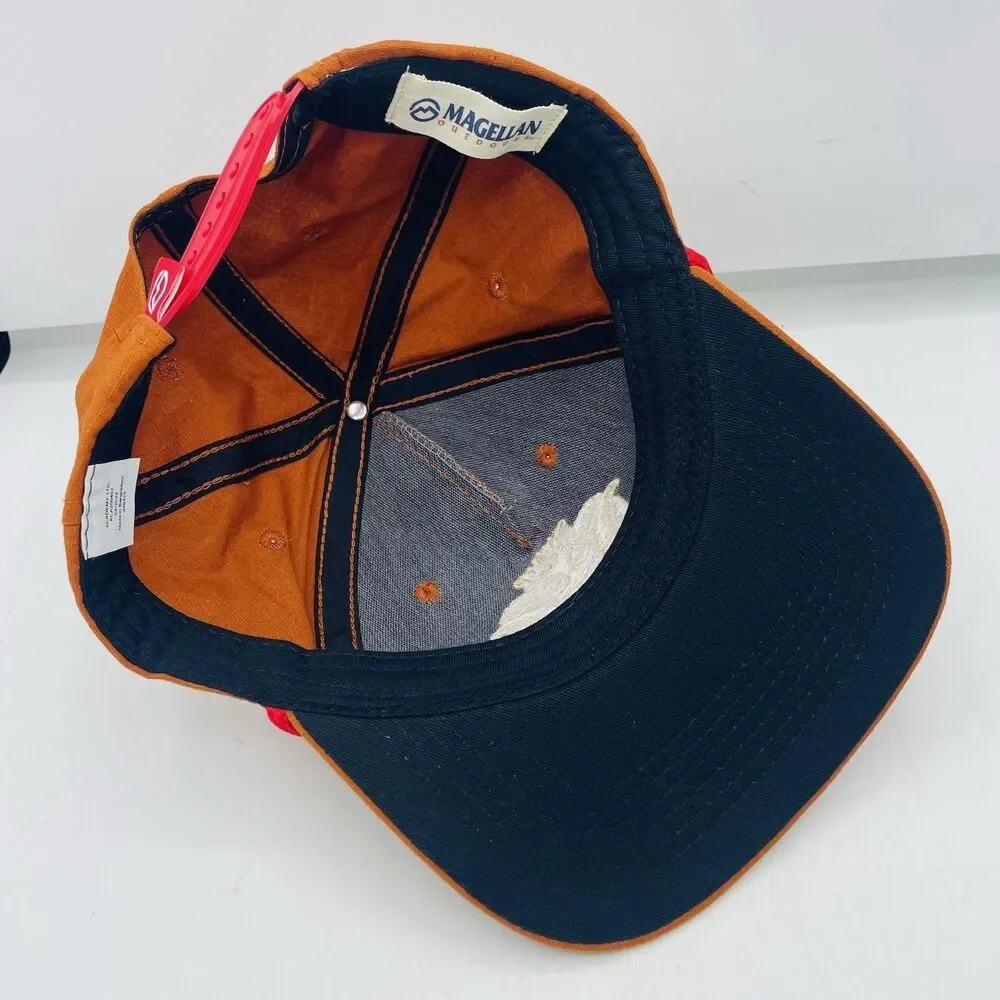 Shiner Bock Magellan Adjustable Snapback Burnt Orange Horns Rope Hat Texas